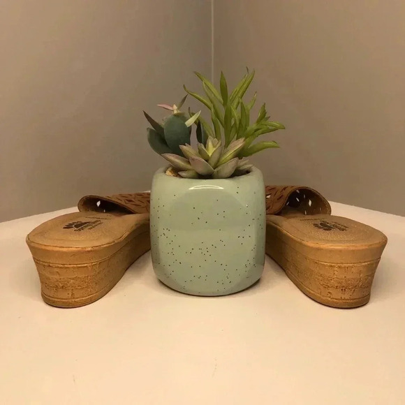 Spring Step Leather  Slip-On Perforated Sandal - Picture 10 of 10